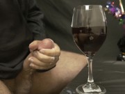 Cumming in a wine glass ~ LoadsMalone