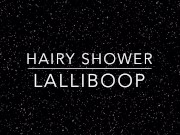 Hairy shower with lustful muscle goddess 7/16