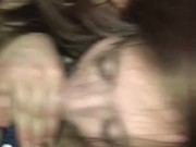 Cheating married Native American princess sucking her white daddy’s dick and drinking the cum 13/16