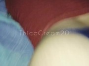 Teen Trying not to get caught - Quick Risky Fuck while Parents are home - Cum on ass 15/16
