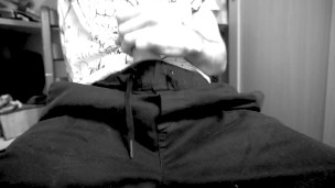 He took off his pants and tried to enjoy the masturbation process