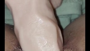 Conversa suja e compilação de porra de dildo 