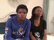 Black chick gets pounded from behind by her boyfriend in a homemade video 4/16