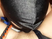 The mistress plays with her on a leash and fucks her in the mouth 15/16