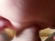 Detailed close up blowjob, with oral creampie! 13/16