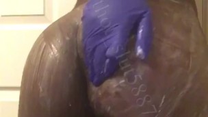 Booty Massage with lotion (MUST WATCH)