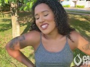 Novinha safada se exibindo EM PÚBLICO com um plug no cuzinho 2/16