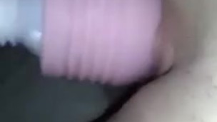 Stimming my clit on max setting(FELT SOOO GOOD!!!!)