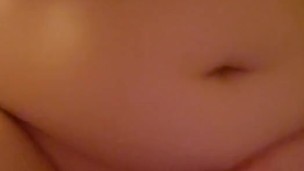 Pillow Humping Nipple Tease