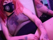 Cosplayer Secretly Masturbates Feet Away From Boyfriend 1/16