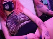 Cosplayer Secretly Masturbates Feet Away From Boyfriend 2/16