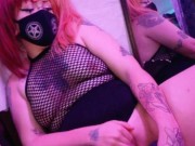 Cosplayer Secretly Masturbates Feet Away From Boyfriend 8/16