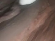 Masturbation de ma chatte Noire et Lisse