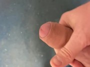 Jackin off at work