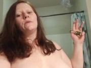 All natural red head smoking/smoking fetish 