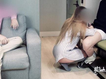 Hubby watches a fan fucks his wife. DP with anal plug. Cuckold creampie cleanup fantasy.