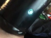 Fucking my big cock with a KiroO TitanVR You can control it from anywhere in the world just ask ...