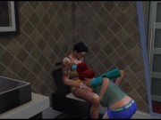 Orgies of students at the graduation. Group porn students | Game 3d 13/16