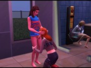 Orgies of students at the graduation. Group porn students | Game 3d 4/16