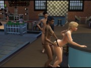 Orgies of students at the graduation. Group porn students | Game 3d 9/16