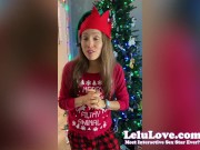 VLOG of Lelu Love's behind the scenes daily life asshole & pussy closeups JOI laughs & cries cock rating SPH & lots more... 12/16