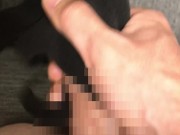 女友達のマスクにぶっかけ　大量射精　オナニー