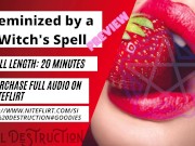 Feminized by a WITCH'S Spell Teaser (Witchcraft Feminization)
