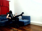 Femboy in stockings and Heels