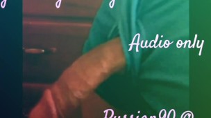 Male moaning orgasm with dirty talk - free audio porn