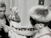 Foot Fetish Video Homemade, Mistress and her slaves having feet fun 4/16