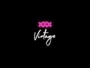 Vintage threesome at the poolside 1/16