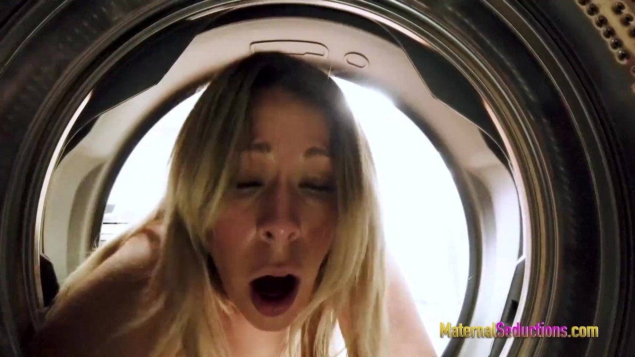 Fucking My Hot Step Mom while She is Stuck in the Dryer - Nikki Brooks - RedTube