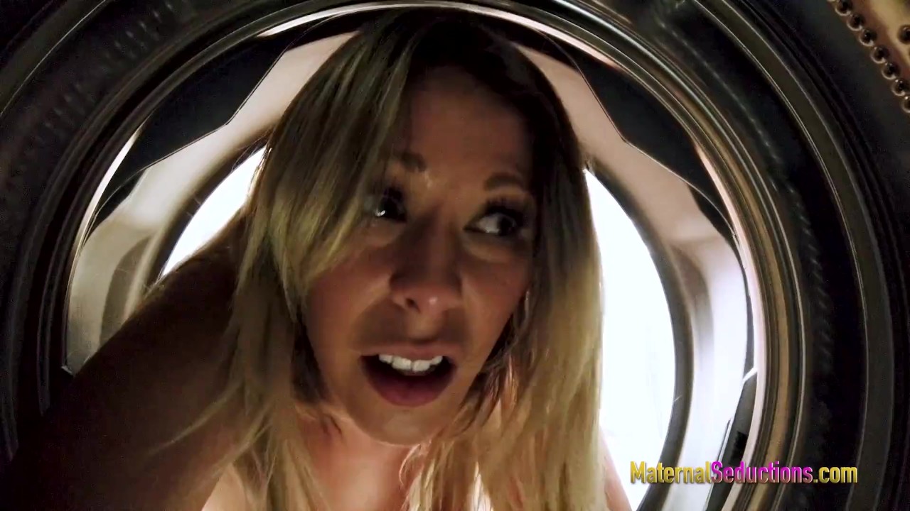 Fucking My Hot Step Mom while She is Stuck in the Dryer - Nikki Brooks - RedTube