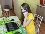 ♥ ♥ ♥ My computer broke down and I called a friend to fix it, and he fucked me ♥ ♥ ♥