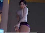 The nurse plays with a vibrator in her pussy. And then he jumps on the dick 6/16