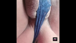 Playing alone with my mother-in-law's panties