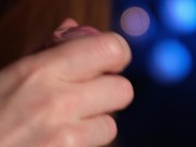 Juicy closeup blowjob from redhead babe Sasha Foxgirl 8/16