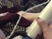 fingering myself while using Hitachi - Screenshot 11 of 16 - HD