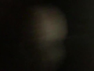 Ebony squirts while getting stroked by my thick bbc