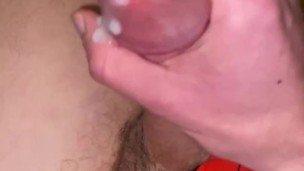 STRAIGHT MARRIED GUY Wears Wife’s Thong While She’s Away and CUMS