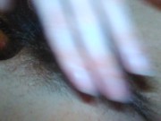 Hot PinkMoonLust Pretty Hairy Pink Pussy Spread Clit Clitoris Pubic Hair Tease Onlyfans 3/16