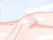 Rem laying in bed fingering her pussy - Re:Zero Hentai. 6/16