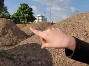 Blowjob , suck tits and footjob in public avenue of colombian park 16/16