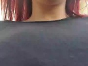 Blowjob , suck tits and footjob in public avenue of colombian park 5/16