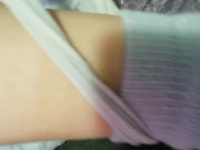 Getting my Hot small gf off with help of her vibrator 10/16