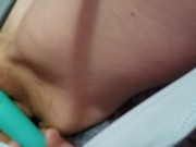 Getting my Hot small gf off with help of her vibrator 4/16
