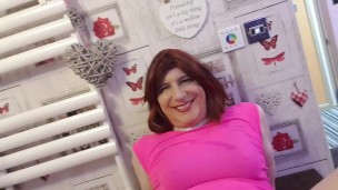 Chastity Clitty Cage and Anal Gem for Tgirl Lucy from Mistress Lisa