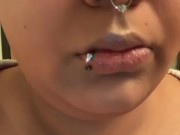 “Asmr” BBW eats cake  - Screenshot 1 of 16 - Close Up