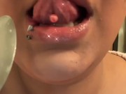 “Asmr” BBW eats cake  - Screenshot 15 of 16 - Bbw