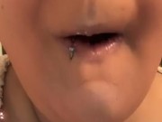 “Asmr” BBW eats cake  - Screenshot 8 of 16 - Pov